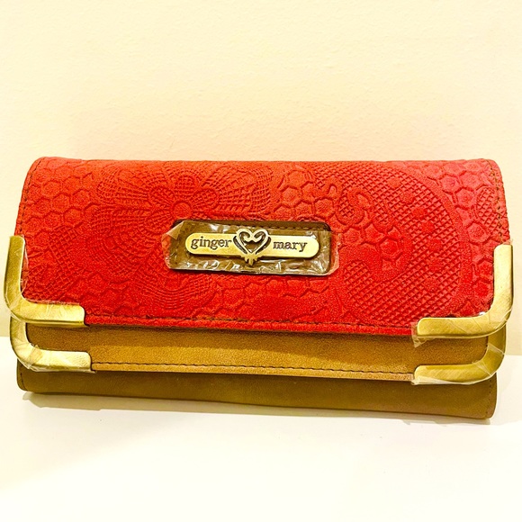Ginger Mary | Bags | Ginger Mary Ladies Wallet 2 Compartments | Poshmark